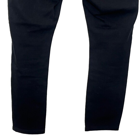 One Teaspoon Super Dupers Jeans Cropped Skinny Black Dark Wash Women’s Size 28 - Picture 3 of 12